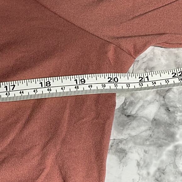 FASHION NOVA Anisa Open Back Long Sleeve Rose Top Size 2X - Picture 9 of 11